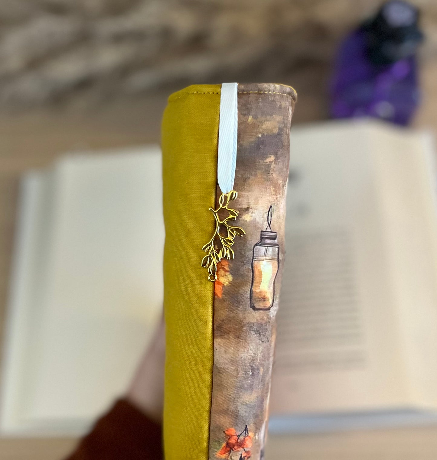 Protège livre « Lanterne enchantée »