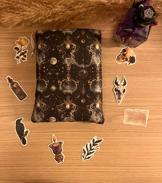 Protège livre « Nuit ornementale »