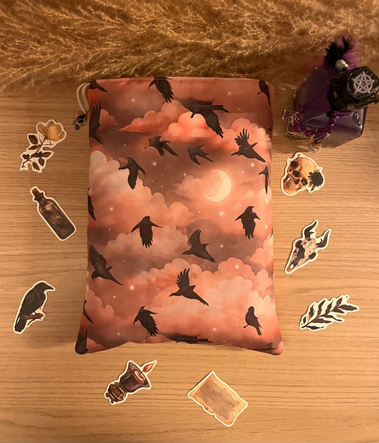 Protège livre « Corbeaux »