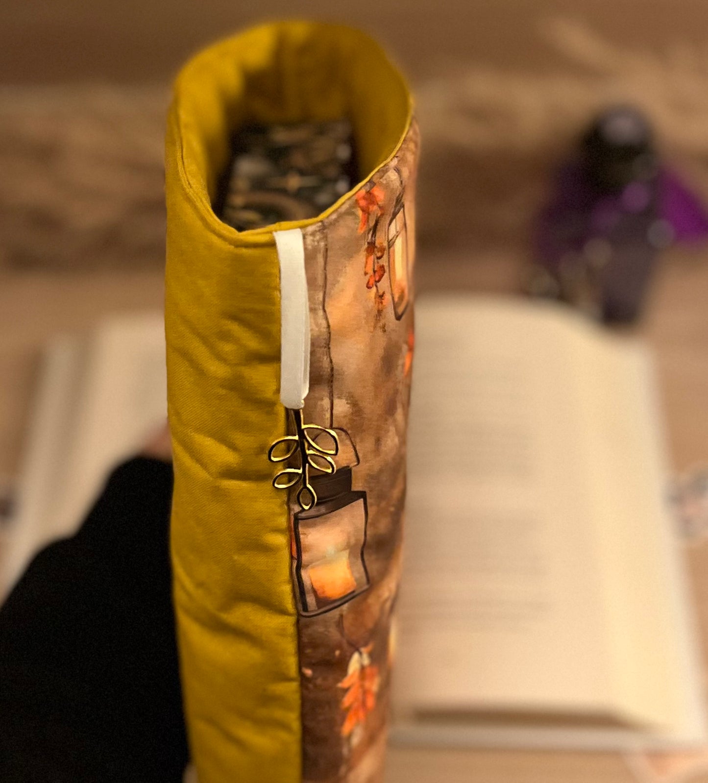 Protège livre « Lanterne enchantée »