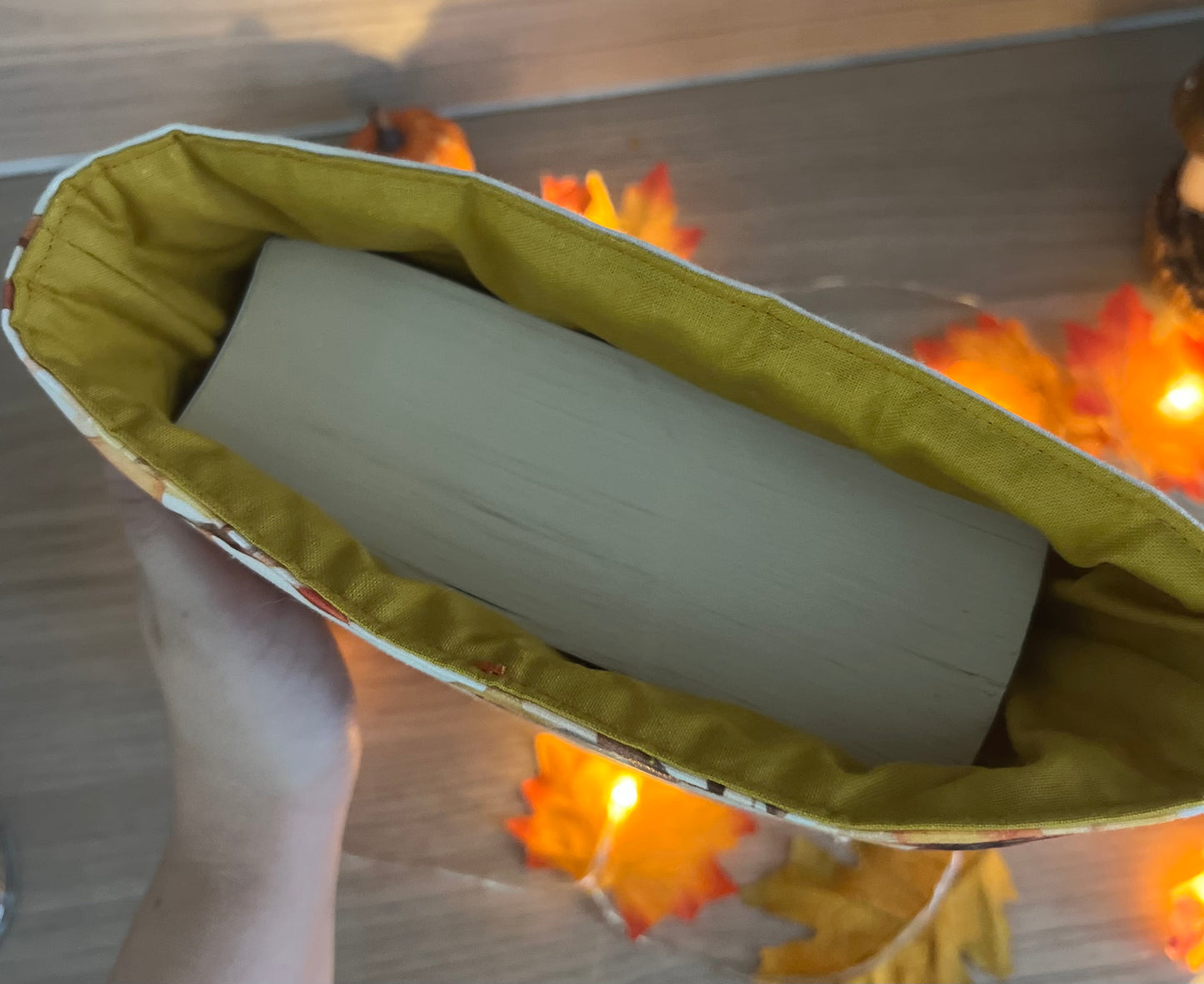 Protège livre broché Les feuilles de l'Aube