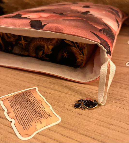 Protège livre « Corbeaux »